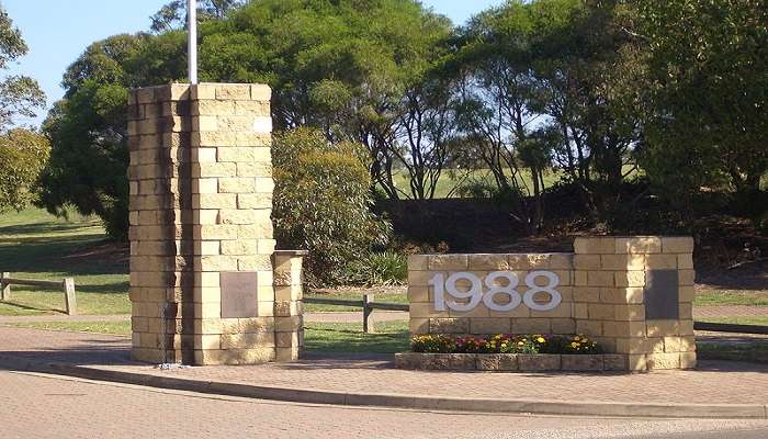 The Bicentennial Park.