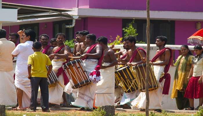 a view of the cultural festival