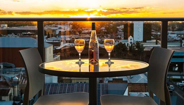 Views of Queens Park from Quest Toowoomba Apartment Hotel