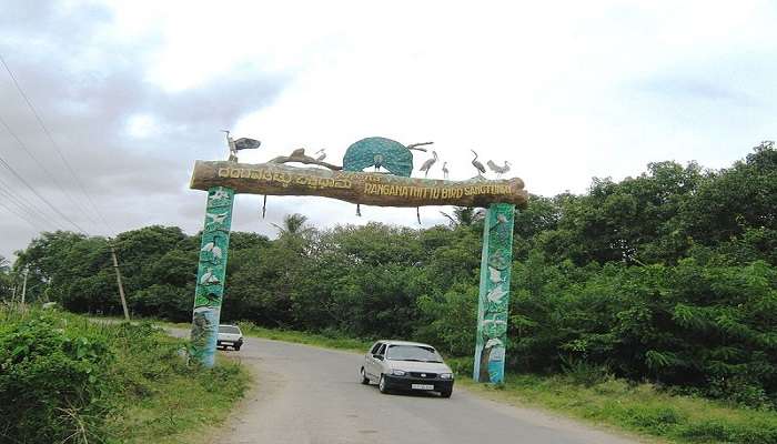 Entrance gate of Ranganathittu Bird Sanctuary 