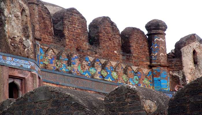 A View of the Ancient Rangeen Mahal