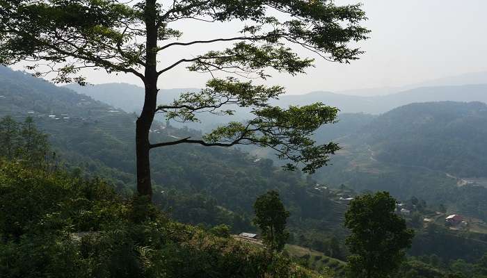 View from Rani Jhula in Nagarkot.