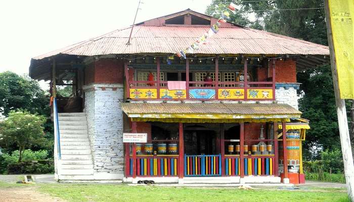 Rinchenpong Monastery near Kaluk Sikkim.