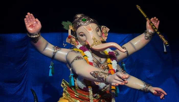 Thousands of devotees visit every year to worship at the Chintaman Ganesh temple.