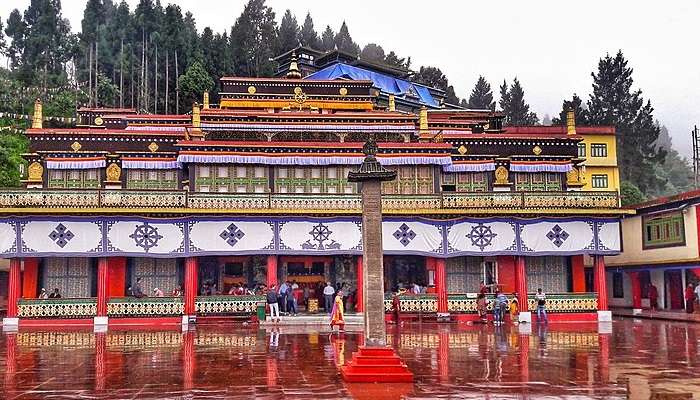 Rumtek Monastery, a scenic place