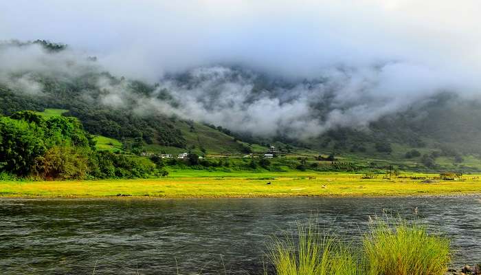 The mesmerizing view of the Sangti Valley in Dirang