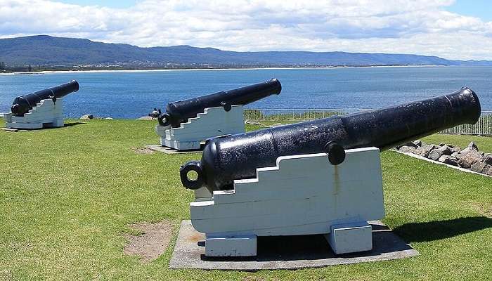 Flagstaff Hill Fort in the science museum. 