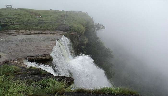 The Seven Sisters Falls is one of the most famous waterfalls in Meghalaya due to its mystical beauty