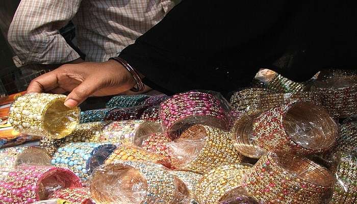 Shop at the Lal bazaar.