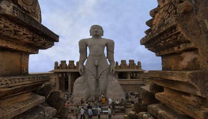 Shravanabelagola is a very popular jain site