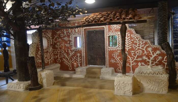 The view inside a museum in Madhya Pradesh 