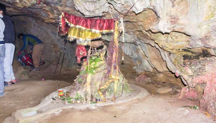  A shrine within Siddha Gufa Bandipur