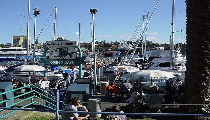 Sydney Fish Market in Pyrmont.