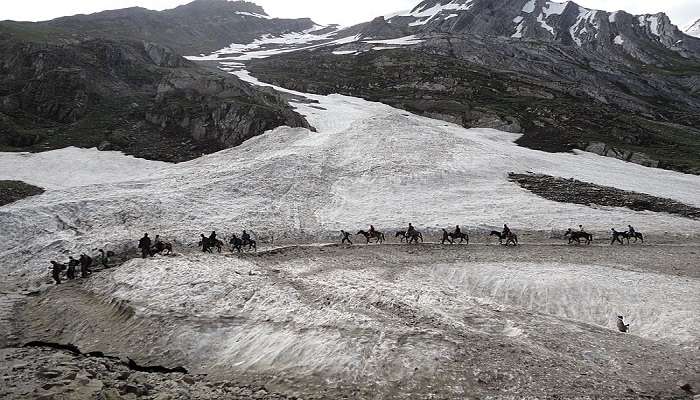 Explore Shri Amarnath Cave Temple's ancient wonders with us!