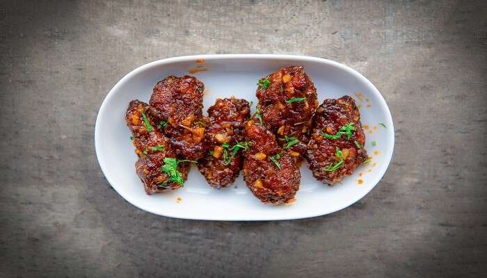 chicken wings served at Anantapur Restaurants