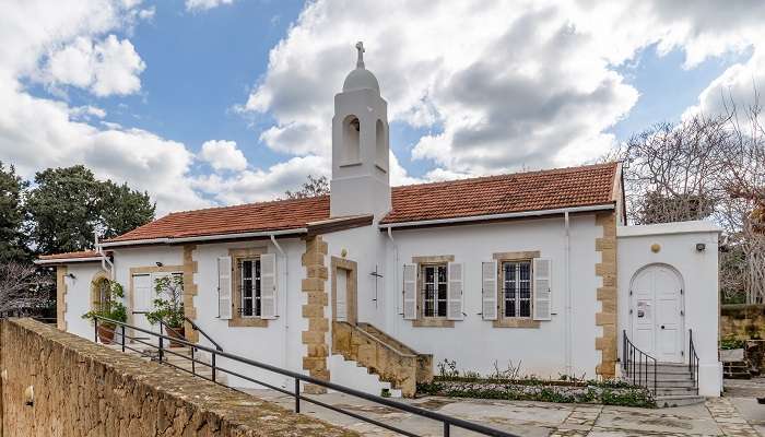 This historic Anglican church was built in the early 20th century.