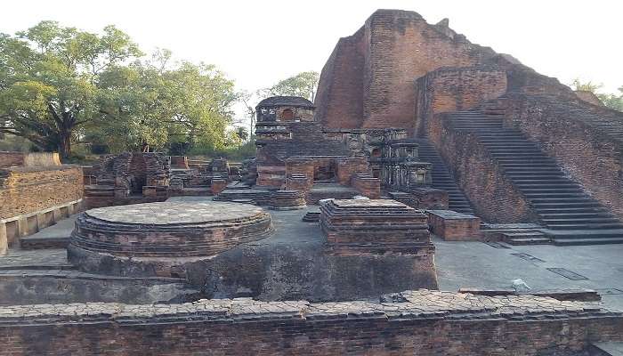 Places to visit in Rajgir - Stupa of Sariputra