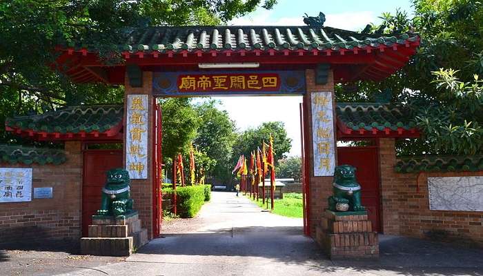 Sze Yup Temple is a popular tourist destination in Glebe that is definitely worth visiting