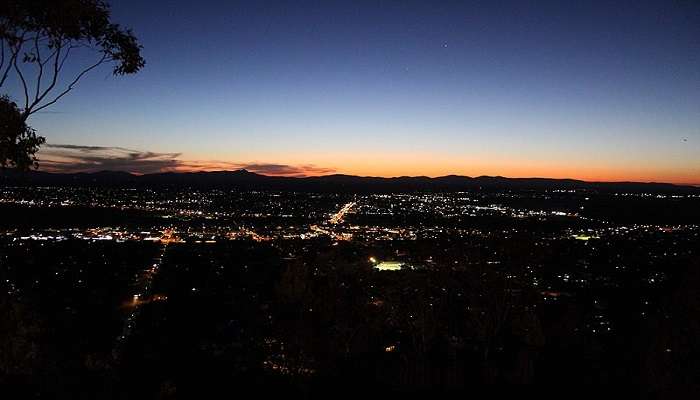 Tamworth view from Oxley Scenic Lookout.