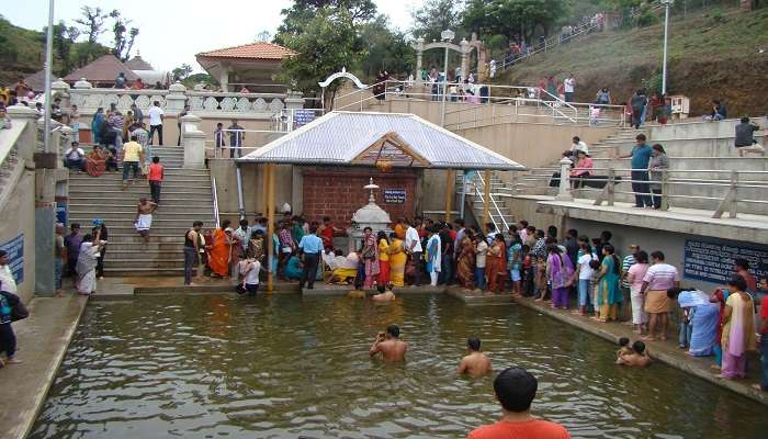 Talakaveri temple near Kaveri River