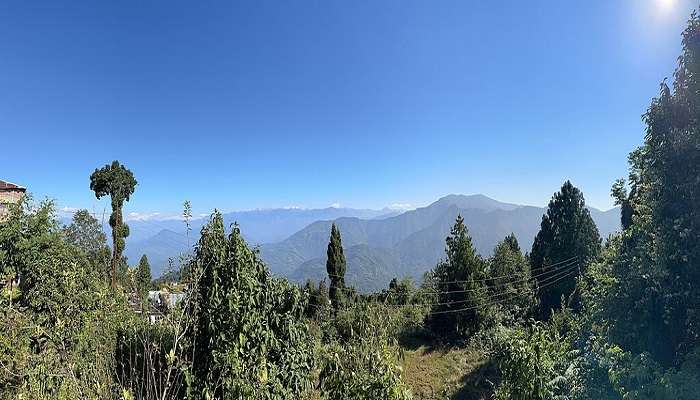 Scenic view in Sikkim.