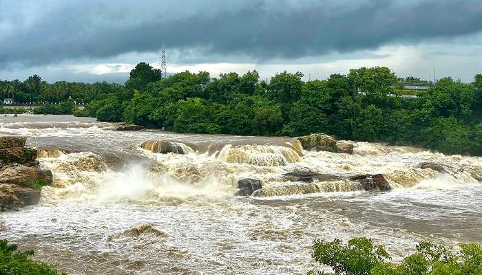 The scenic beauty of Chunchanakatte falls