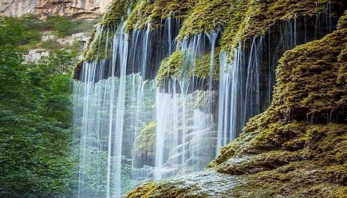 Beautiful umbrella waterfall that mesmerize travellers