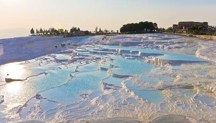 A breathtaking view of Pamukkale.