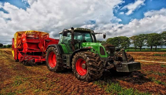 instruments of Local farmers working 