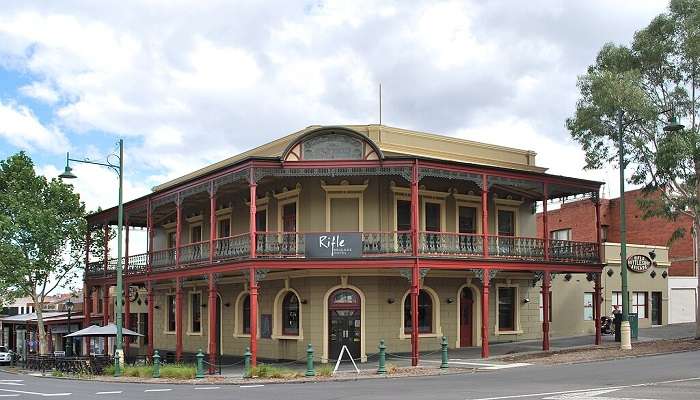 View of Riffle Brigade Hotel