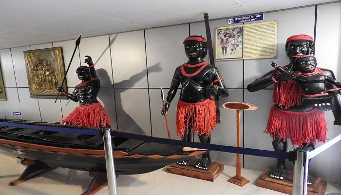 his dedicated space celebrates the rich cultural heritage of the Andaman and Nicobar, samudrika naval marine museum