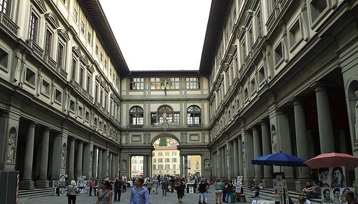 Visit the Uffizi Gallery on Your Visit to Palazzo Pitti