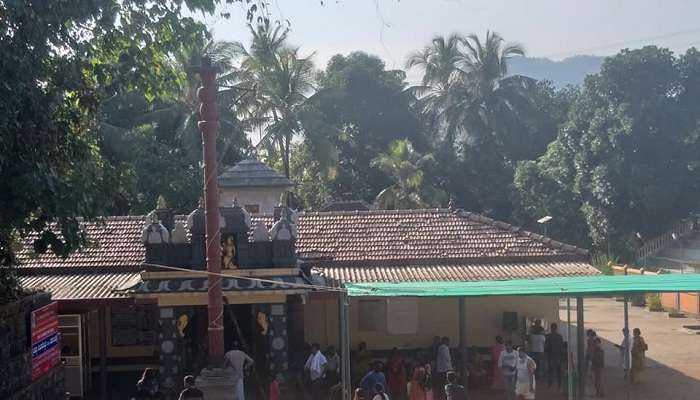 Offerings made at Ujire Temple.