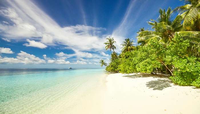 A beautiful view of Uppada Beach