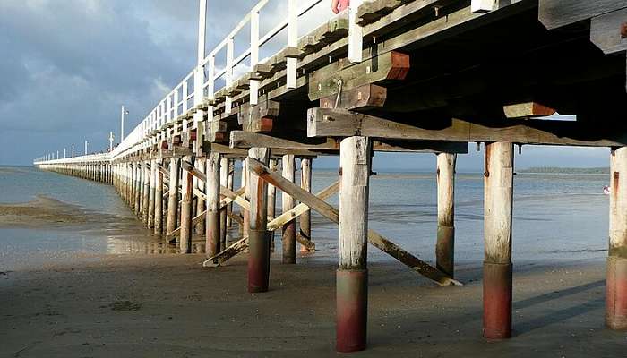 A beautiful pier which extends 1.2 kilometers into the bay and is perfect Things To Do In Hervey Bay.