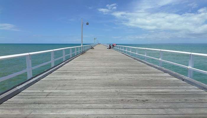 An image of Urangan Pier Christmas.