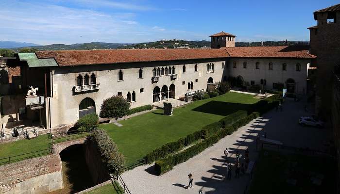 Roman Castelvecchio Museum in VeronaTheatre in Verona