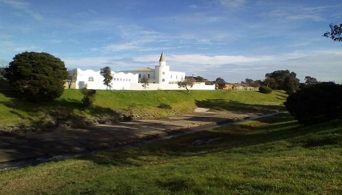 A view of the Albanian mosque