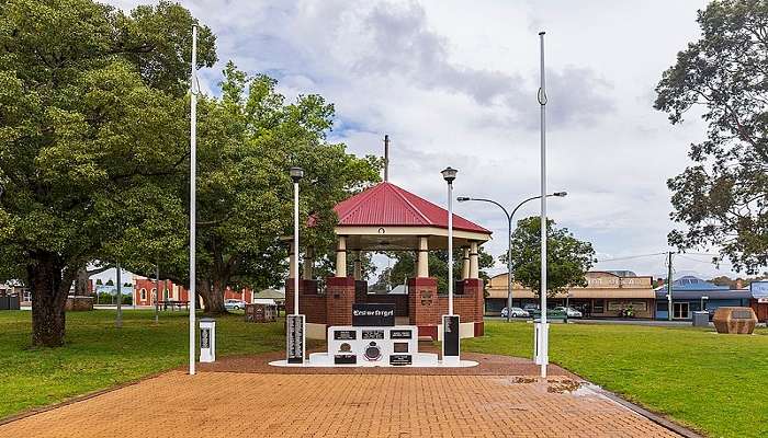 A View of Kurri Kurri War Memorial