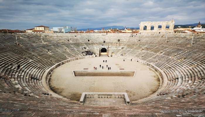 Verona Arena in Verona City