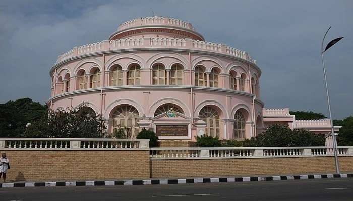 The view of Vivekananda House