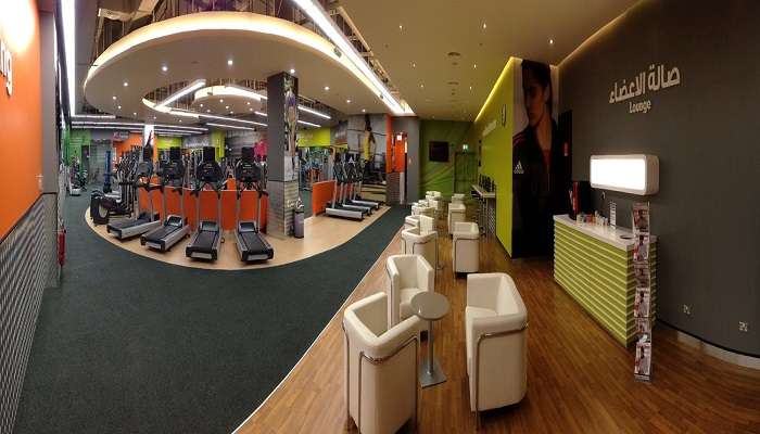 A unisex gymnasium in What Hili Mall