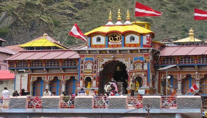 Beautiful Badrinath Temple is one of the spiritual sites.