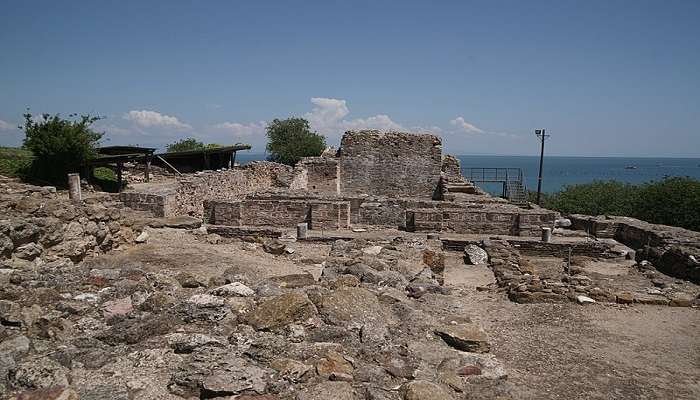 Pydna archaeological site in Isparta.