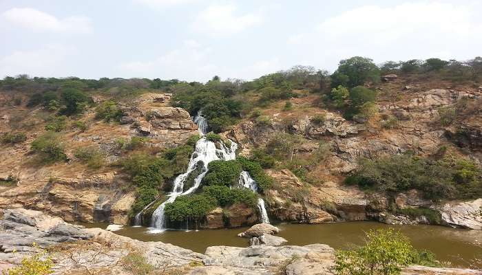 A mesmerising chunchi falls near the Bilikal Rangaswamy Betta.