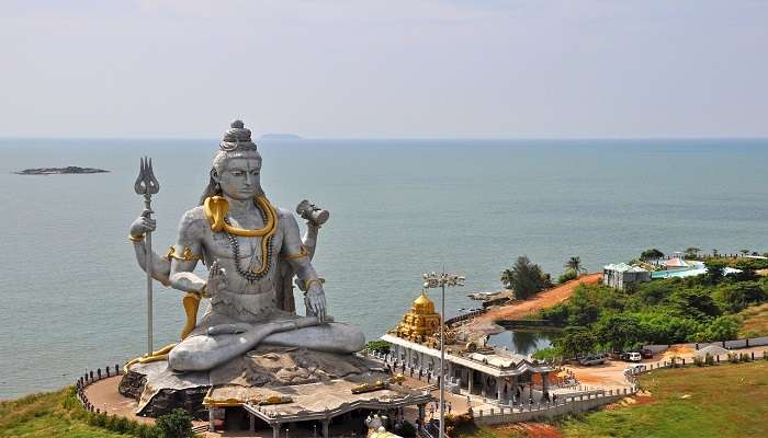 A serene view of the intricate designs of the temple