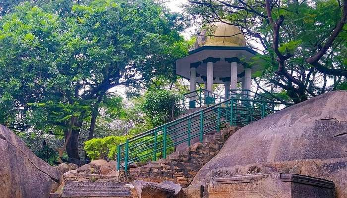 Experience the scenic city views after ascending Badulge Rock