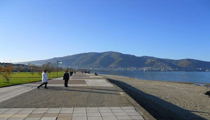 View of Boztepe Hill