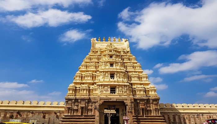 Take a summit at the temple. 