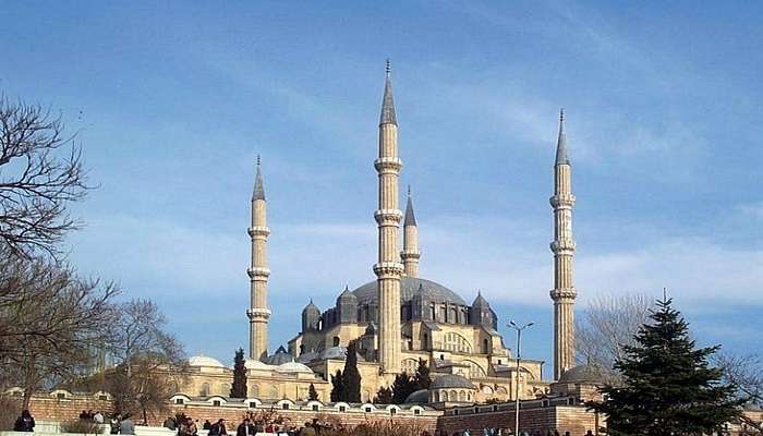 A historical building in Edirne.